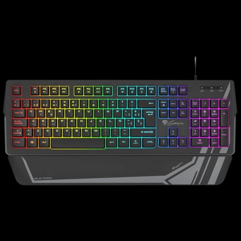 Clavier de jeu Genesis Rhod 350 RGB USB Noir