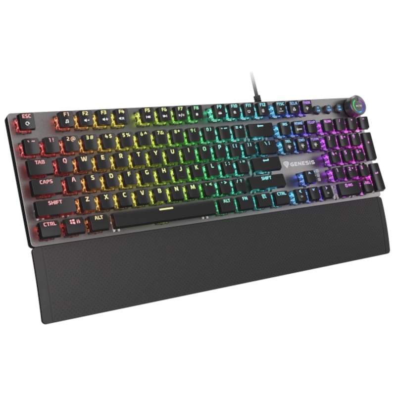 Teclado para jogos Genesis Thor 401 RGB USB Preto - Item1