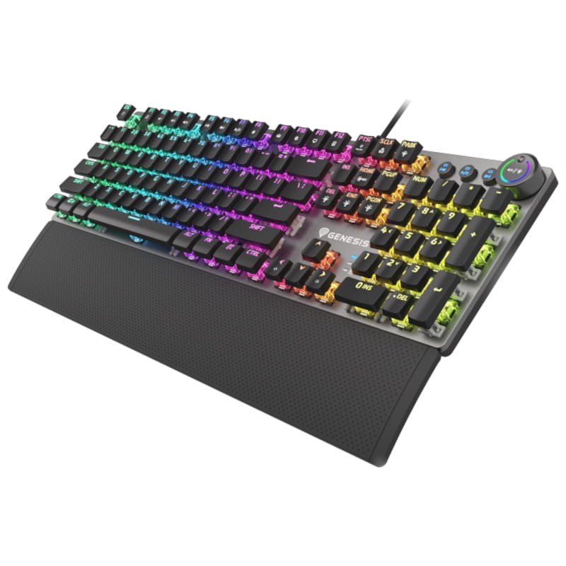 Teclado Gaming Genesis Thor 401 RGB USB Negro - Ítem2