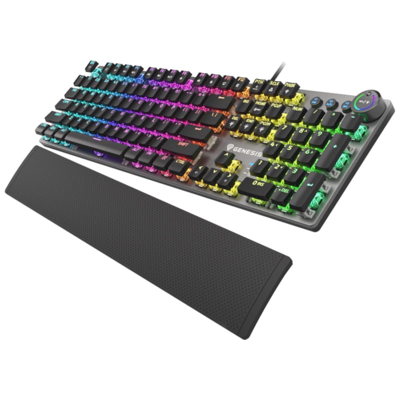 Teclado para jogos Genesis Thor 401 RGB USB Preto - Item3