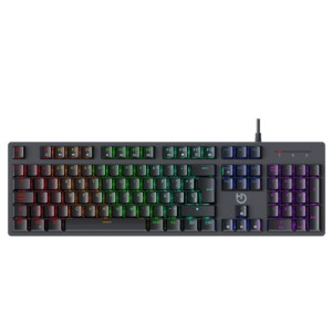 Teclado Gaming Hiditec GK400 RGB USB Negro