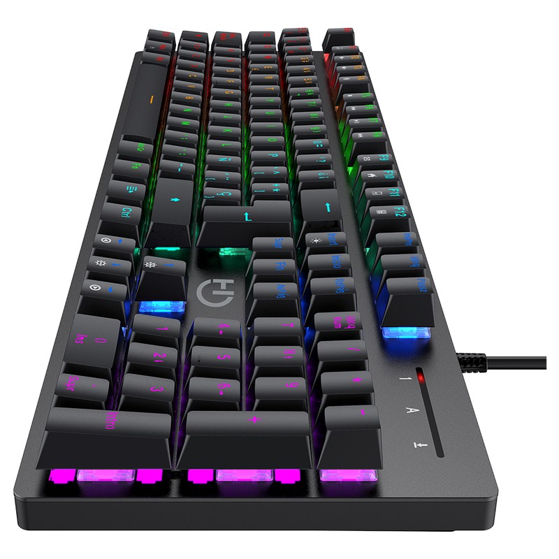 Teclado para jogos Hiditec GK400 RGB USB Preto - Item3