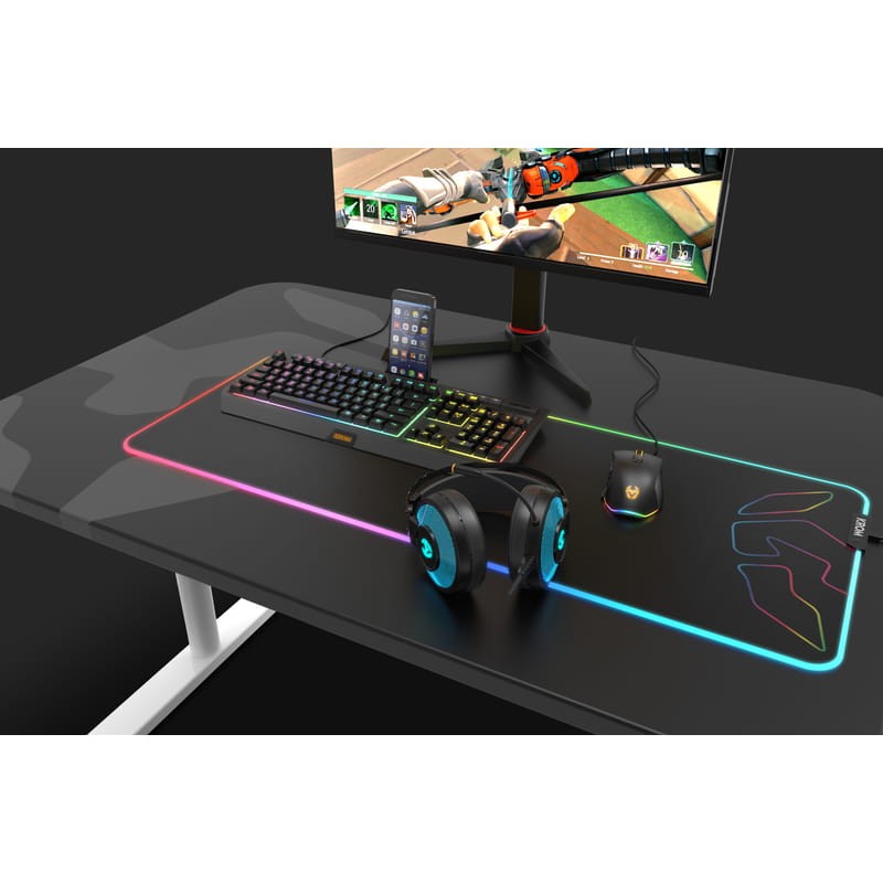 Teclado Gaming Krom Kuma RGB USB Negro - Ítem6