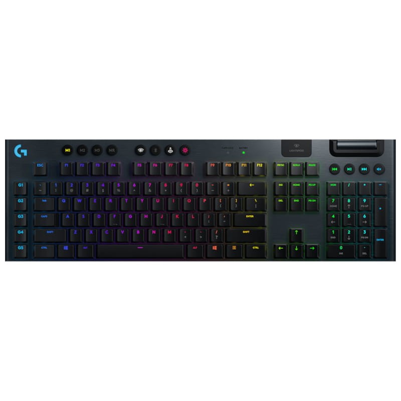 Teclado Gaming Logitech G G915 RGB Inalámbrico Negro - Ítem