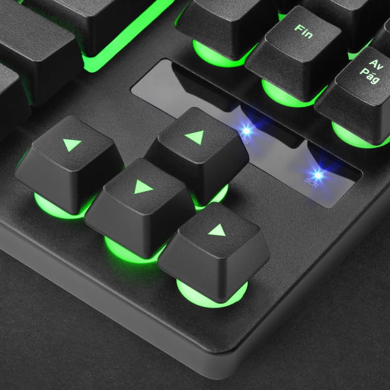 Clavier de jeu Mars Gaming MK02 RGB USB Noir - Ítem3