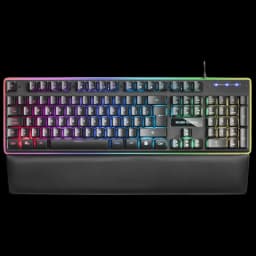 Teclado para jogos Mars Gaming MK320 RGB USB Preto