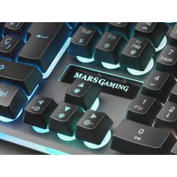 Mars Gaming MK320 RGB USB Black Gaming Keyboard Detalhe do teclado direcional