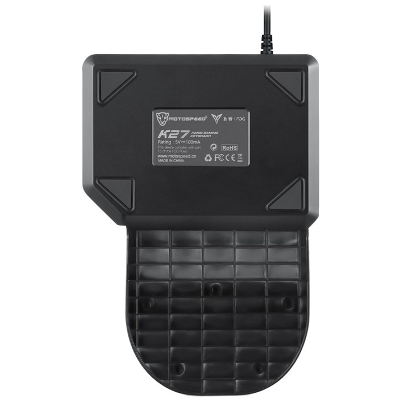 Teclado Gaming Mecânico One Hand MotoSpeed K27 RGB - Item3