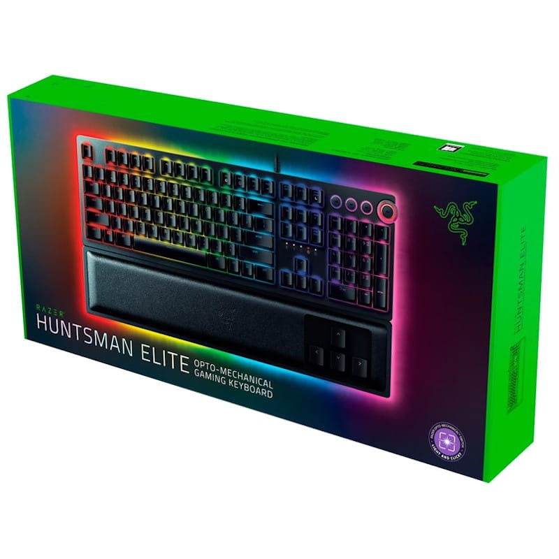 Esta es la revolucionaria tecnología láser del teclado Huntsman Elite de  Razer