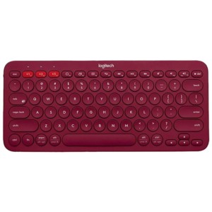 Wireless Keyboard Logitech K380 Red EN Layout