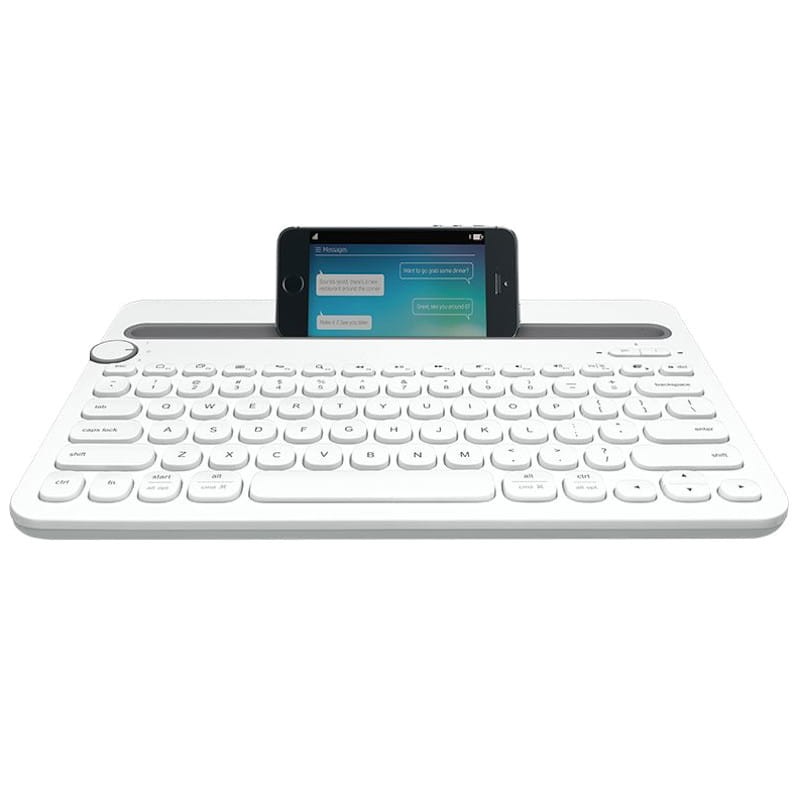 Teclado Sem Fio Logitech K480 Branco EN Layout - Item2