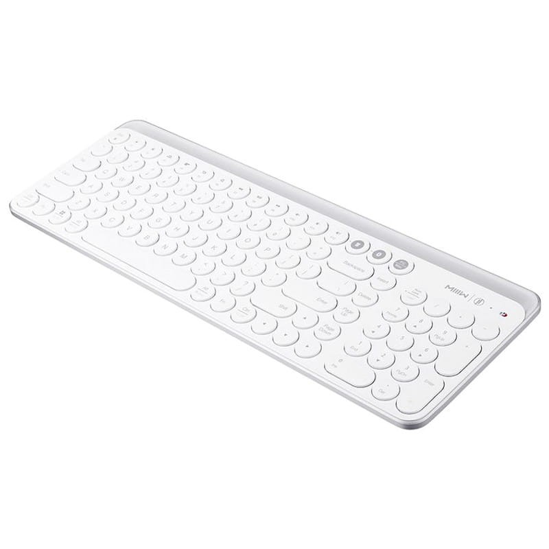 Teclado Inalámbrico Xiaomi MIIIW Bluetooth Dual Mode Keyboard Blanco - Ítem4