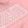 Teclado Sem fio Xiaomi MIIIW Bluetooth Dual Mode Keyboard Rosa - Item4