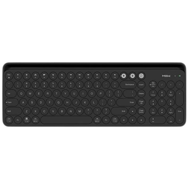 Teclado Sem fio Xiaomi MIIIW Bluetooth Dual mode Keyboard Preto - Item