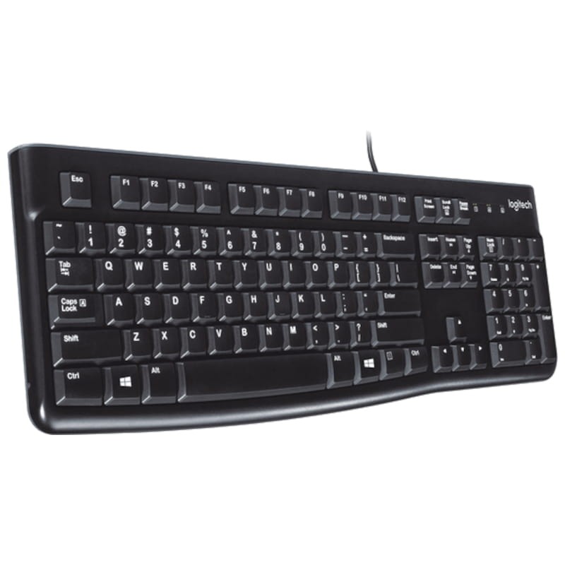 Teclado Logitech K120 Corded USB Preto - Item1