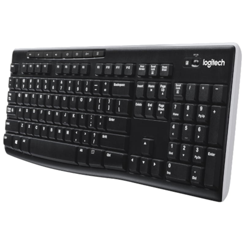 Teclado Logitech K270 Sem Fios Preto - Item3