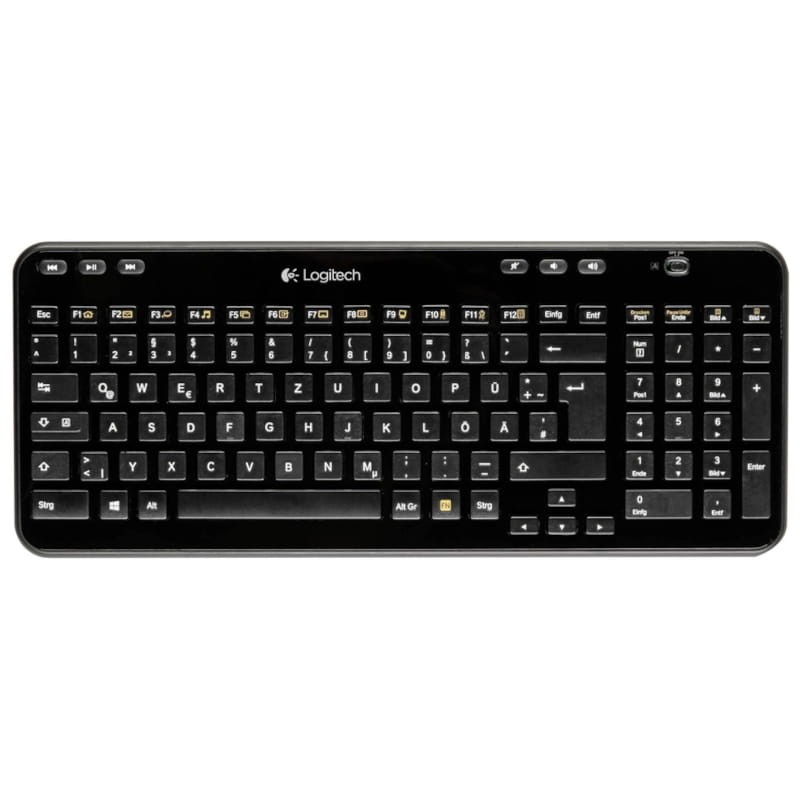 Clavier Logitech K360 Sans Fil Allemand NoirQWERTZ en allemand - Ítem