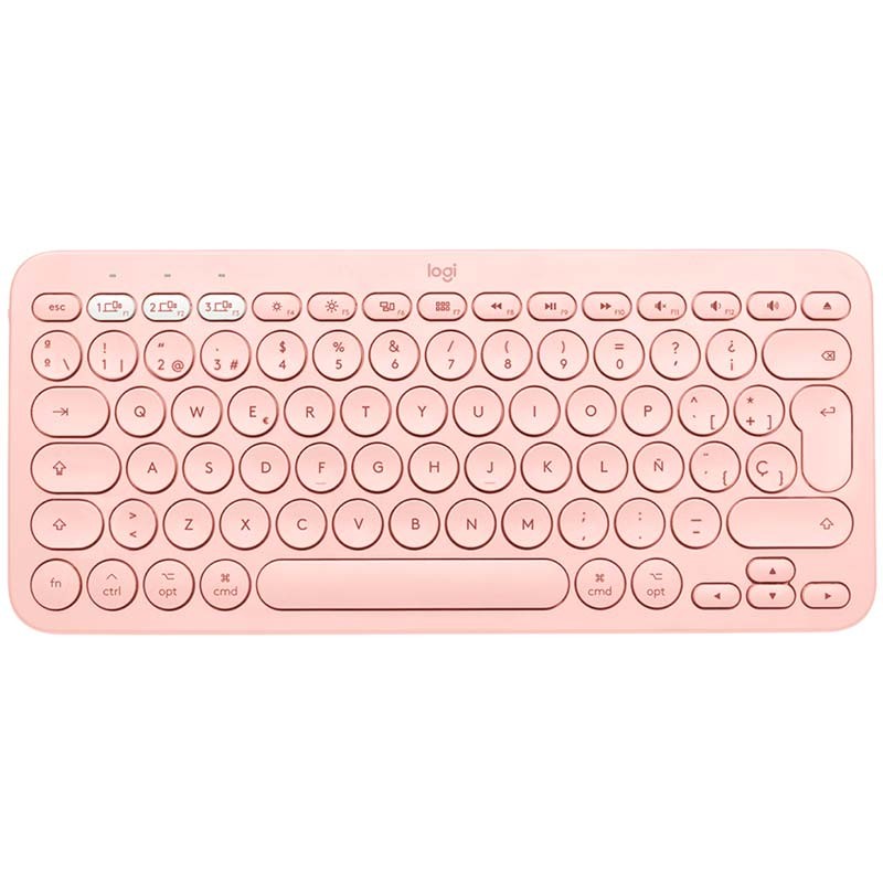 Clavier sans fil Logitech K380 Rose ES layout - Ítem
