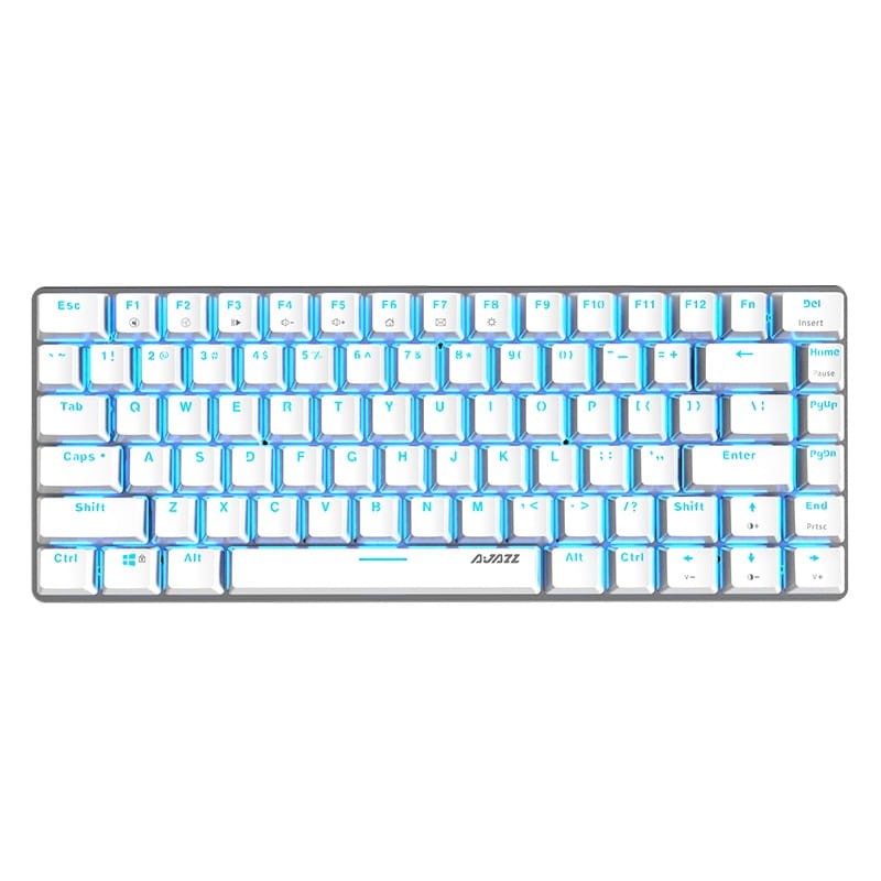 Acheter Clavier Mécanique Ajazz AK33 Blanc Switch Bleu