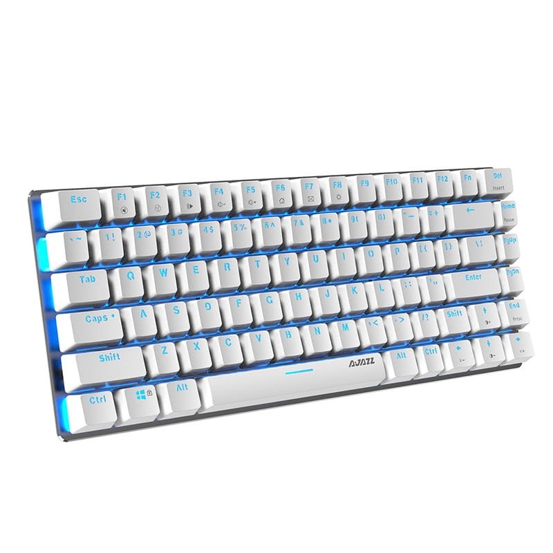 Clavier Mécanique Ajazz AK33 Blanc Switch Bleu - Ítem1