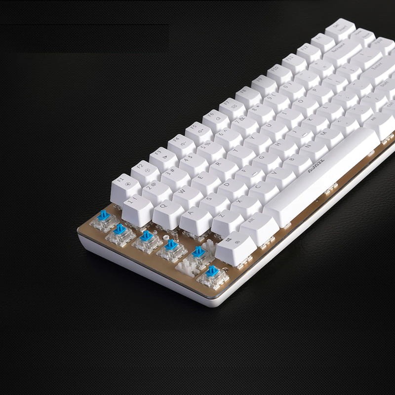 Teclado Mecánico Ajazz AK33 Blanco - Ítem1