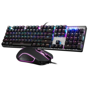 Color Mechanical Keyboard + Gaming Mouse MotoSpeed ​​Inflictor CK888 Blue Switch