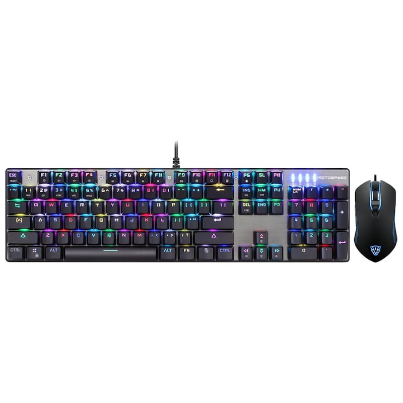 Teclado mecânico colorido + mouse para jogos MotoSpeed ​​Inflictor CK888 - Item3