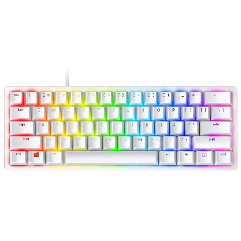 Clavier gaming mécanique Razer Huntsman Mini Blanc Clicky Optical Switch Violet - Ítem
