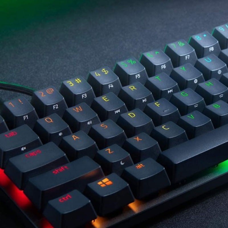 Teclado Mecânico Gaming Razer Huntsman Mini Clicky Optical Switch Roxo - Item3