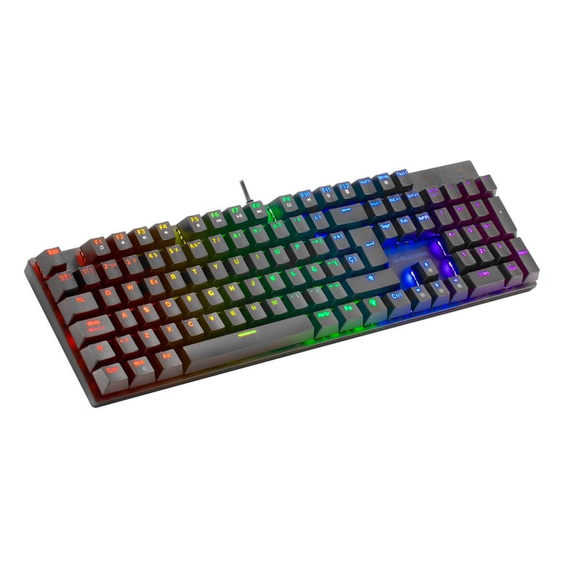 Clavier mécanique Mars Gaming MK422 RGB FR USB Noir - Ítem1