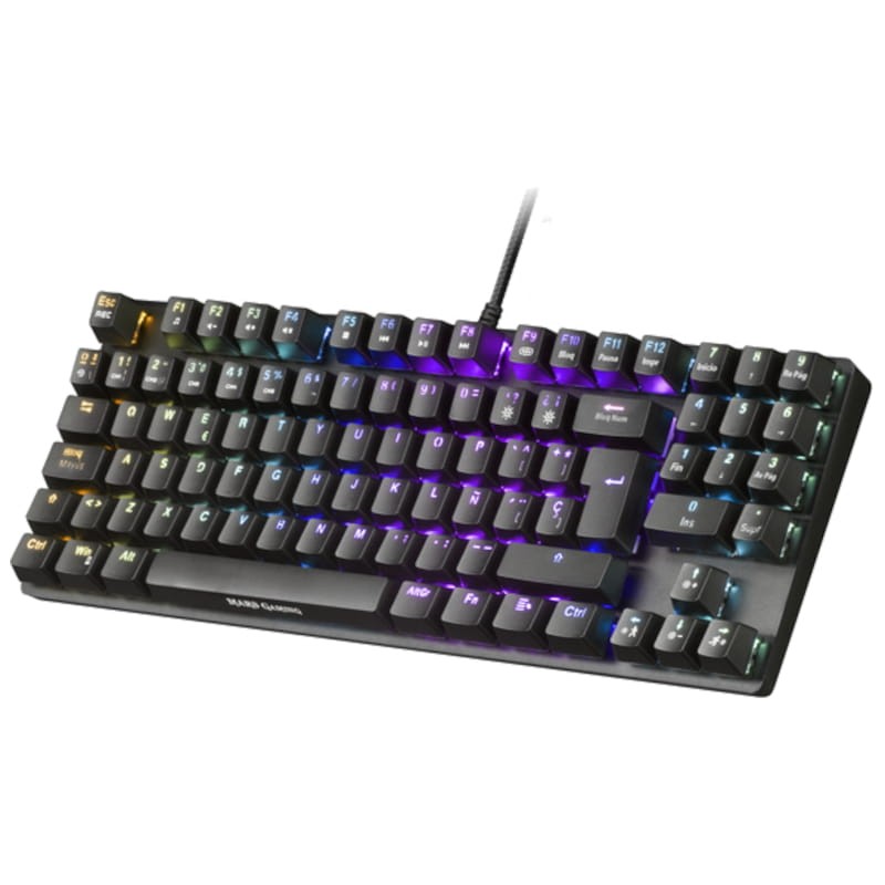 Clavier mécanique Mars Gaming MKREVO PRO Switch Brun RGB USB Noir - Ítem3