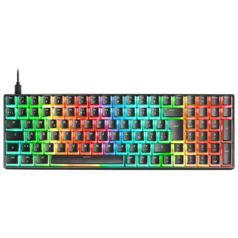 Teclado Mecánico Mars Gaming MKULTRA RGB USB Negro - Ítem