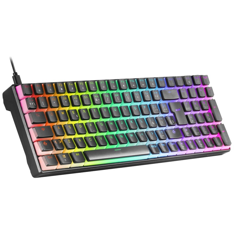 Teclado Mecánico Mars Gaming MKULTRA RGB USB Negro - Ítem1