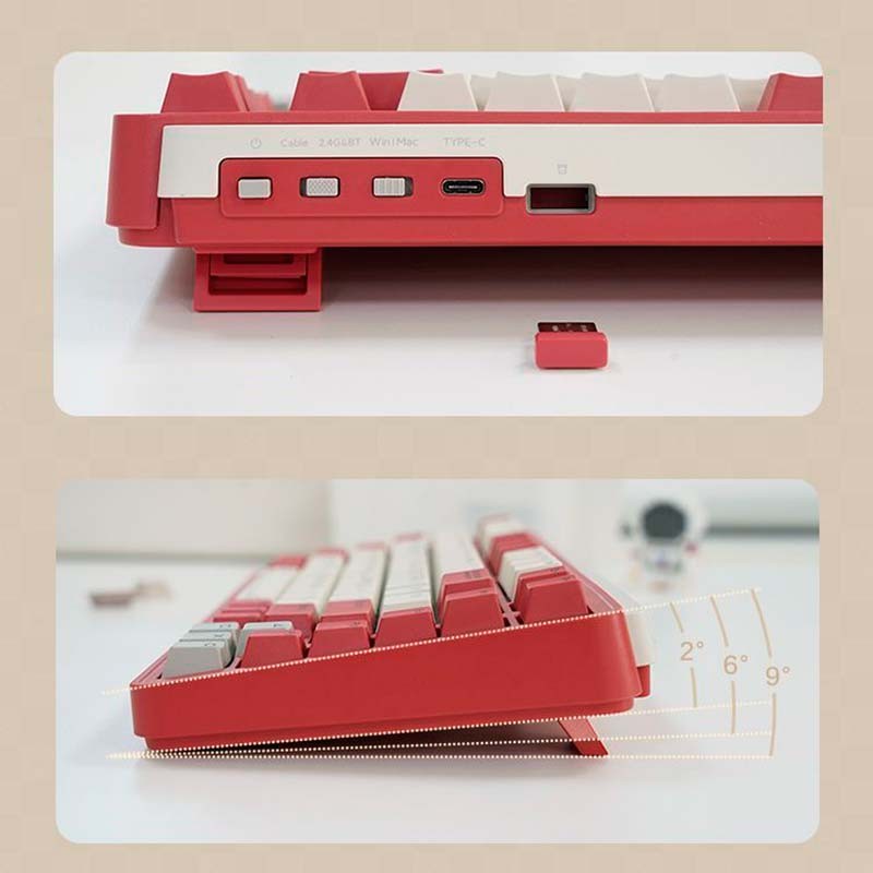 Teclado Mecánico MIIIW ART Series Z830 Rojo - Ítem4