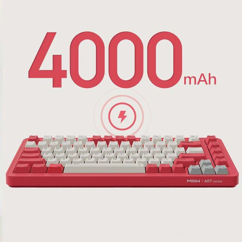 Teclado Mecánico MIIIW ART Series Z830 Rojo - Ítem1