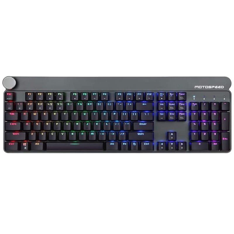 Teclado Mecánico Motospeed GK81 Inalámbrico RGB Switch Azul - Ítem1