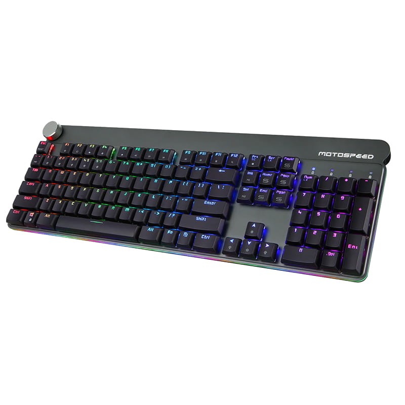 Teclado Mecânico Motospeed GK81 Sem fio RGB Switch Azul - Item