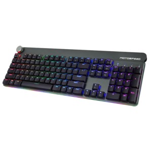 Teclado Mecânico Motospeed GK81 Sem fio RGB Switch Azul