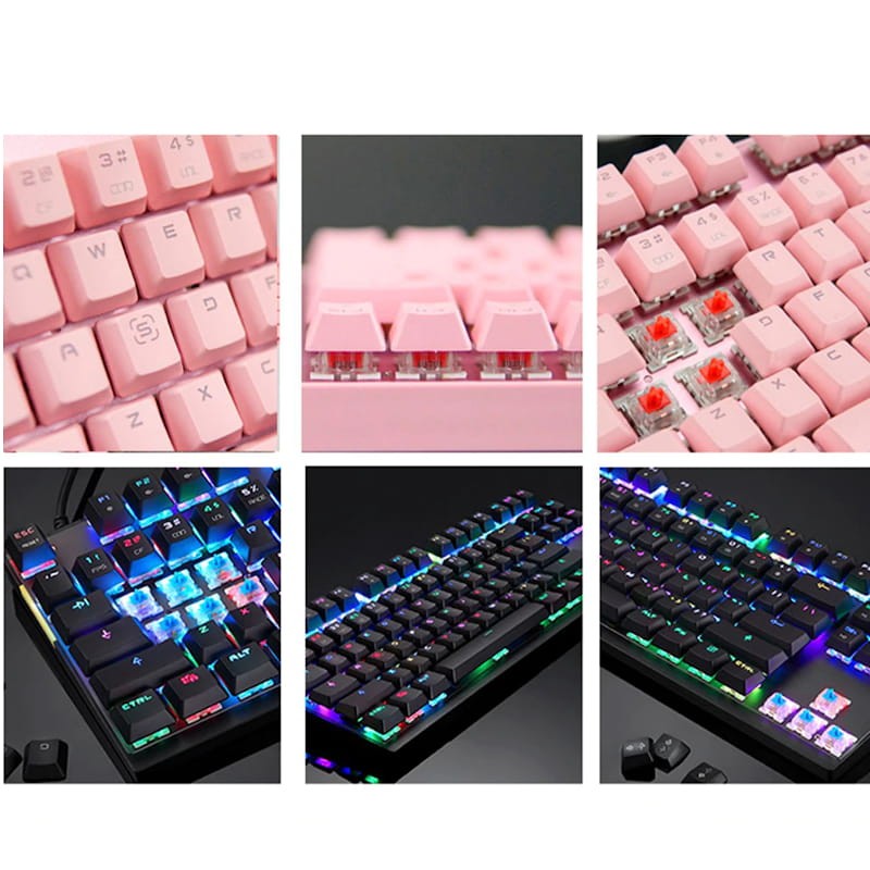 Teclado Mecánico Motospeed K82 RGB Negro - Ítem7