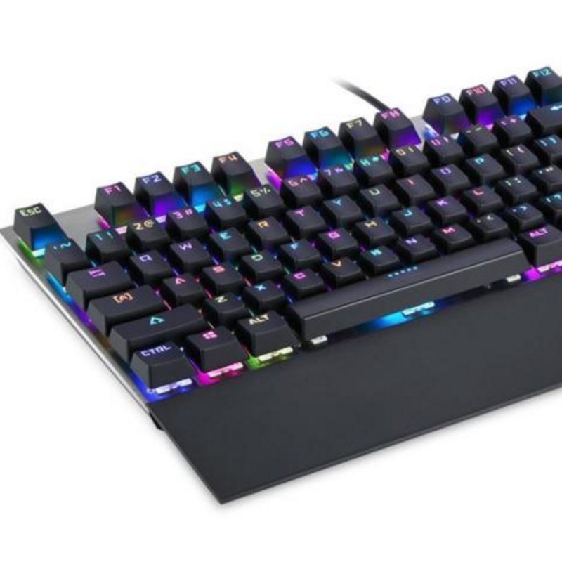 Teclado Cor Mecânico MotoSpeed CK108 RGB Switch Vermelho - Item3