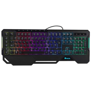 Teclado de membrana NGS GKX-450 USB RGB Preto