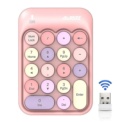 Teclado Numérico Ajazz AK18 Mixed Pink - Item