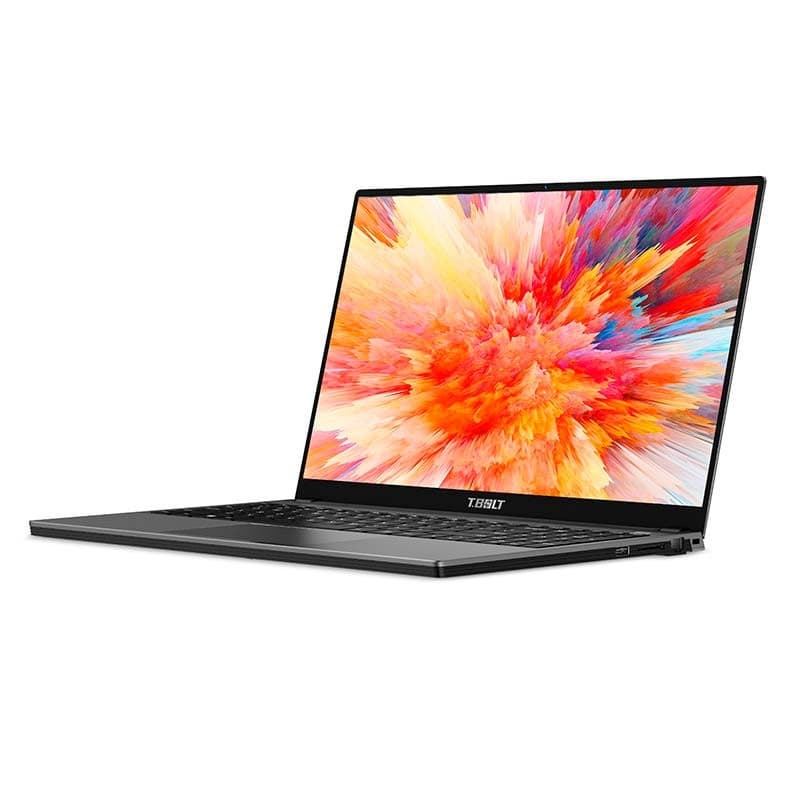 vista frontal y lateral del Ordenador portátil Teclast Tbolt 10 DG