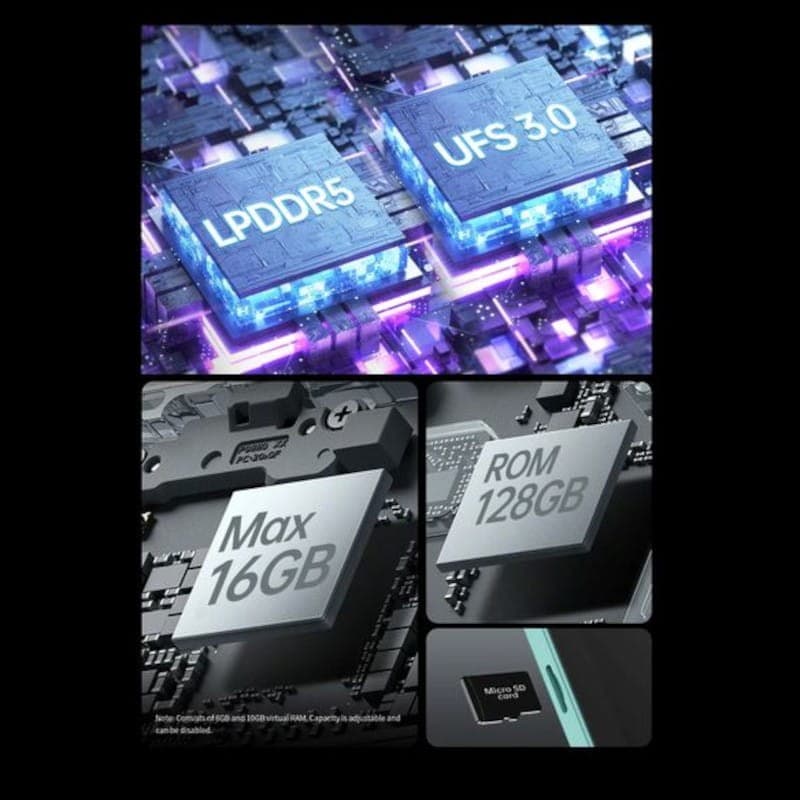 Memorias de Teclast P50Ai 6GB/128GB Azul - Tablet