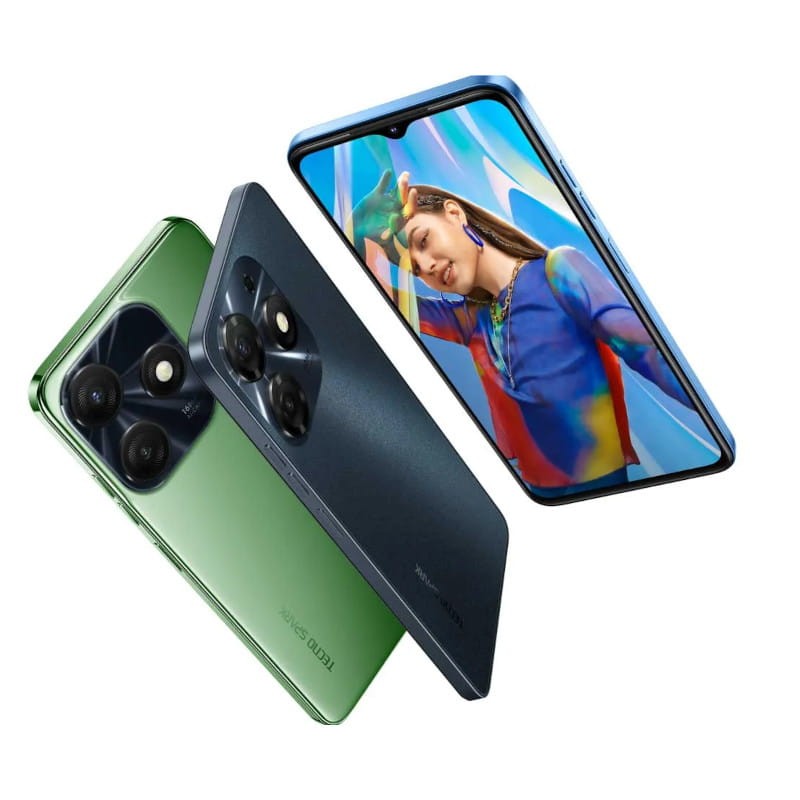 Tecno Spark 10 5G 4GB/64GB Preto - Telemóvel - Item1
