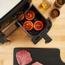 Vista cenital de la Freidora de aire Tefal Dual Easy Fry & Grill EY905D