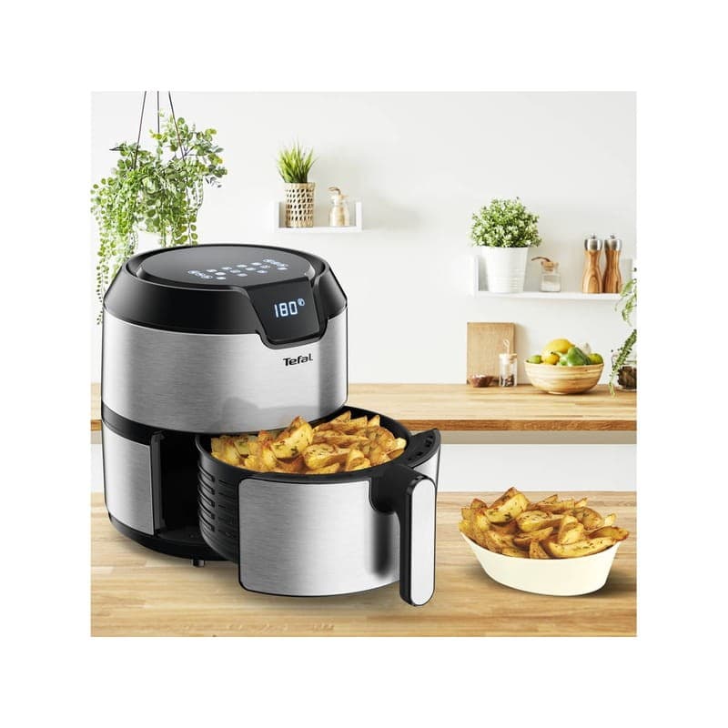 Freidora de Aire Tefal Easy Fry Deluxe EY401D15 4,2L - Foto real