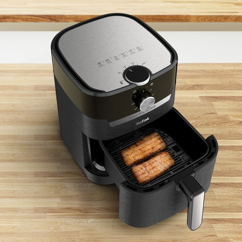 Moulinex Friteuse sans huile + grill, Capacité 4,2 L, Jusqu'à 6