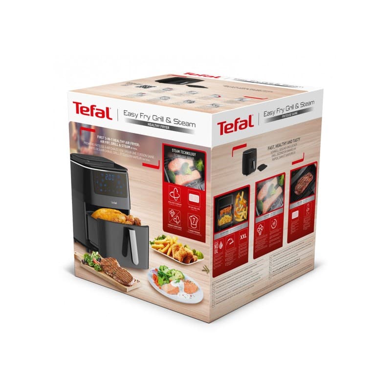 Freidora de Aire Tefal Easy Fry Grill & Steam FW201815 6,5L  - Caja