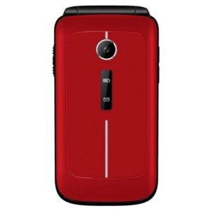 Telefunken S430 32 MB Rojo - Teléfono Móvil para Personas Mayores